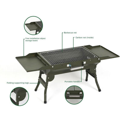 Portable Tabletop  BBQ Charcoal Grill