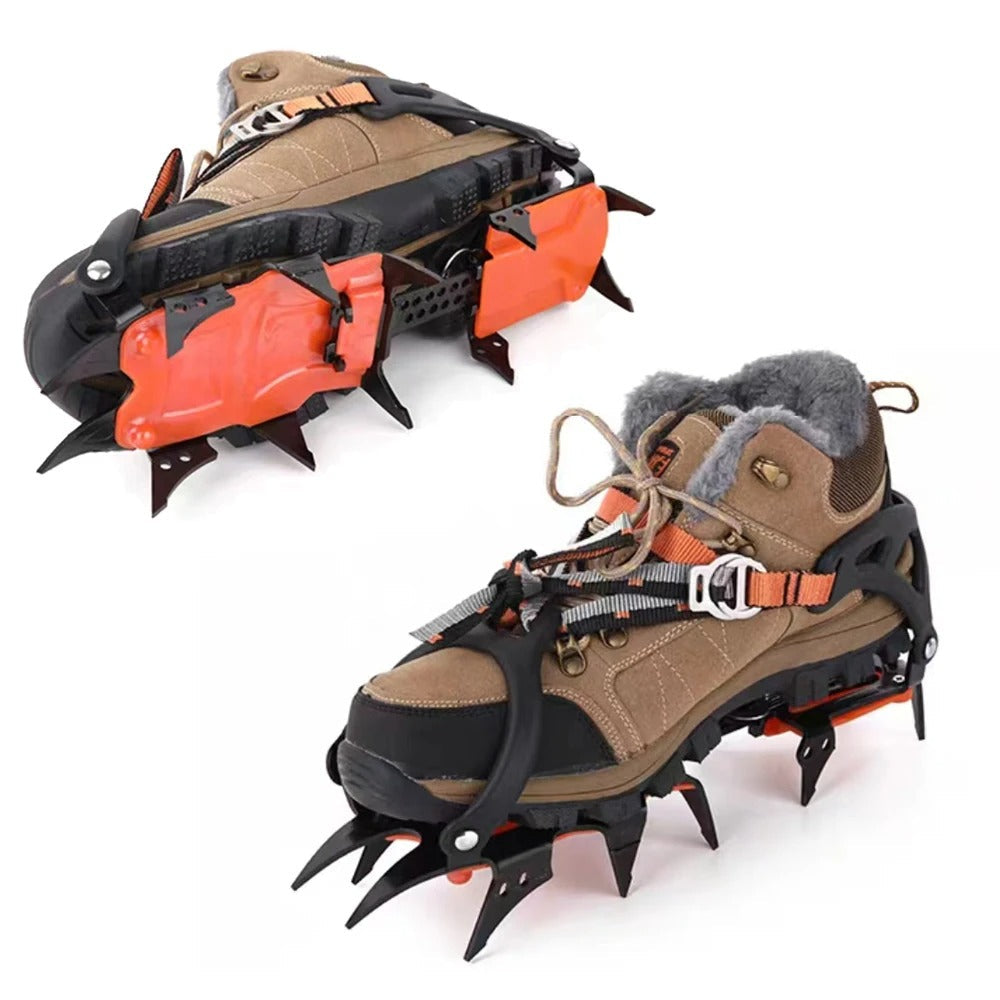 10 Teeth Professional Ice Gripper Anti Slip Climbing Snow Spikes Crampons