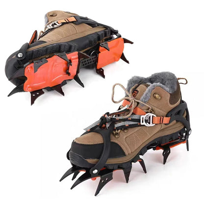 10 Teeth Professional Ice Gripper Anti Slip Climbing Snow Spikes Crampons