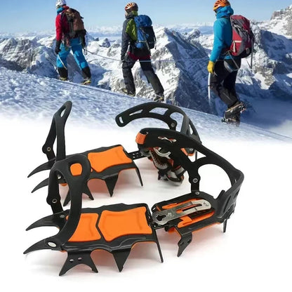 10 Teeth Professional Ice Gripper Anti Slip Climbing Snow Spikes Crampons