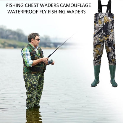 Waterproof Bootfoot Camouflage  Hunting Wader