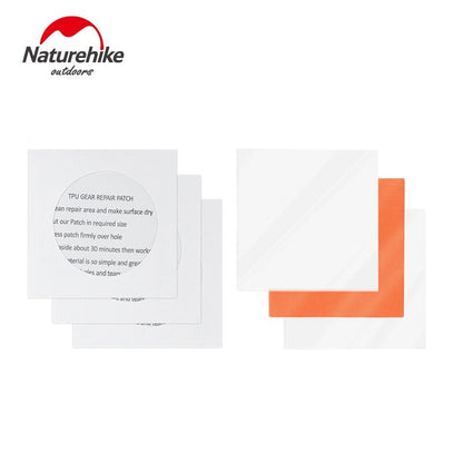 Naturehike 2 packs 3PCS TPU Gear Repair Patch Waterproof trap stickers