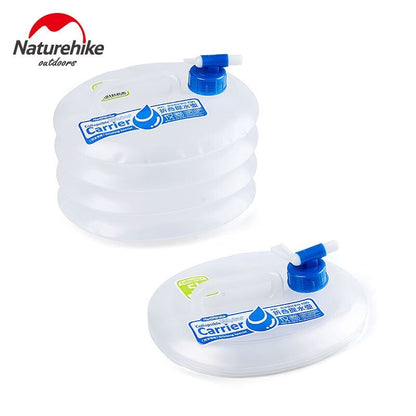 Naturehike Outdoor Camping Foldable Bucket Collapsible Water Bag Container 15L