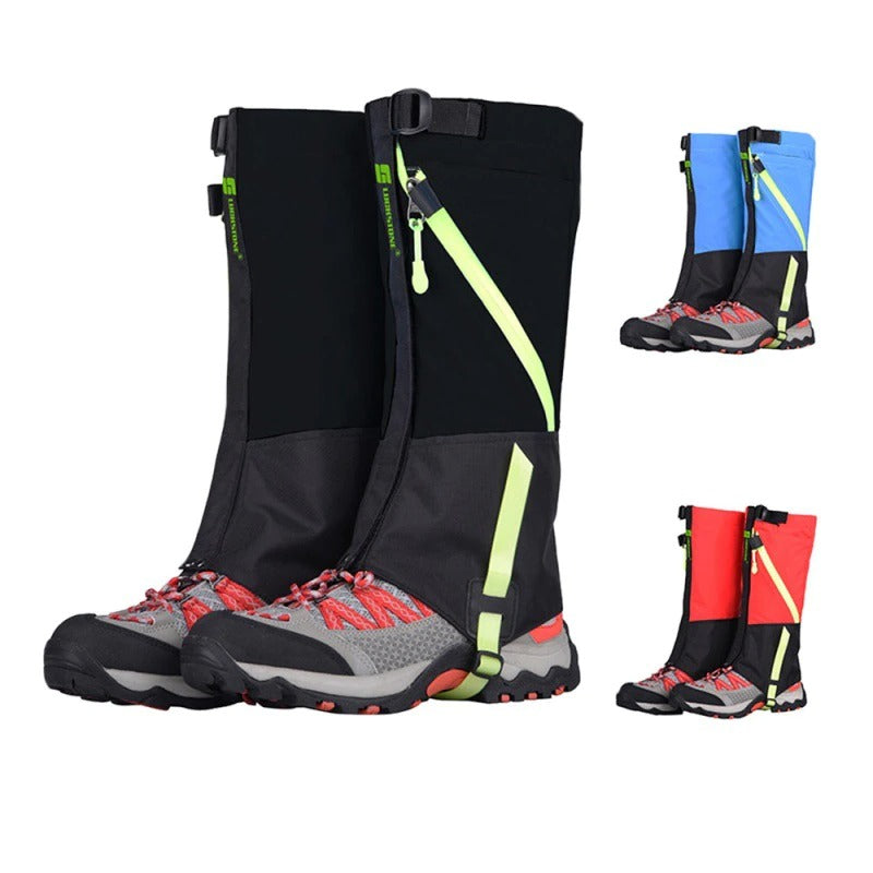 Unisex Waterproof Snow Gaiters Leg Covers Climbing Camping Hiking Skiing