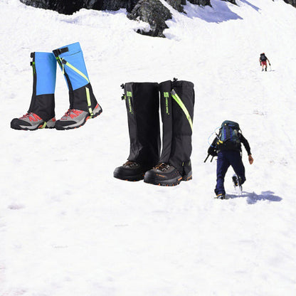 Unisex Waterproof Snow Gaiters Leg Covers Climbing Camping Hiking Skiing