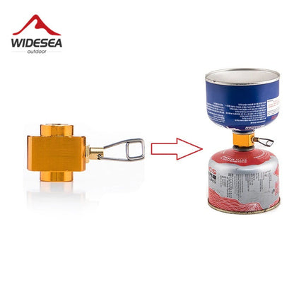 Widesea Camping Stove Propane Refill + Adapter